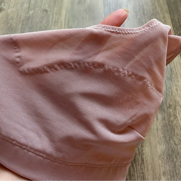 Light Pink Yitty Mesh Me Smoothing Midi Bralette - Picture 6 of 7
